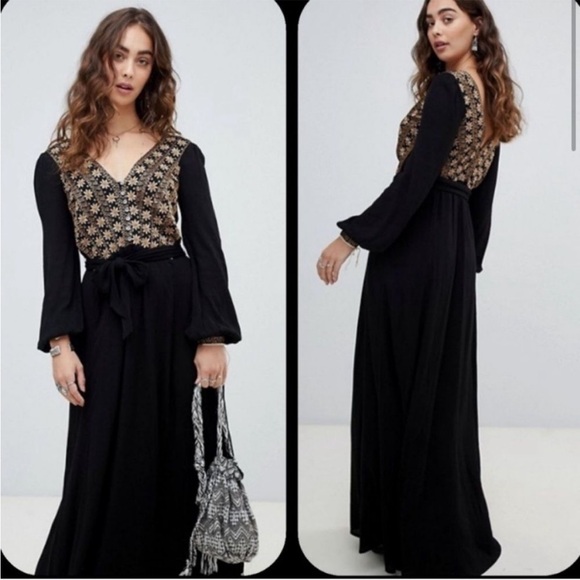 Free People Dresses & Skirts - Free People Heart's Desire Maxi Dress